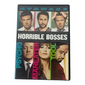 Horrible Bosses DVD Comedy Movie With Case & Disc